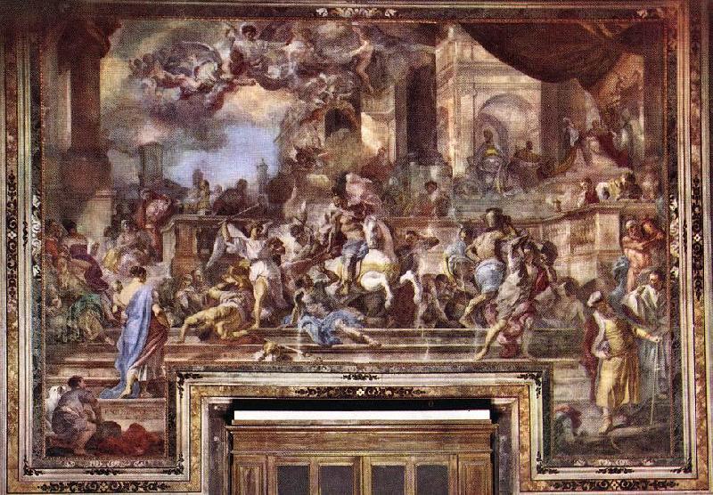 Francesco Solimena Expxulsion of Heliodorus from the Temple Germany oil painting art